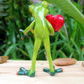 Festival-Frosch-Harz bastelt Frosch-Pastoral-Ornament