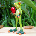 Festival-Frosch-Harz bastelt Frosch-Pastoral-Ornament