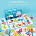 Alphabet-Rechtschreibspiel aus Holz für Kinder