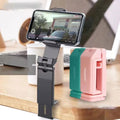 360 Grad drehbarer, multifunktionaler, zusammenklappbarer, einziehbarer Telefonhalter