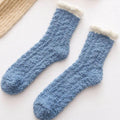 Warme Socken aus Lammwolle