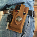Multifunktionale Handytasche aus Leder