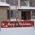 Weihnachten-Außenbereich-Banner-Flaggen-Ziehen
