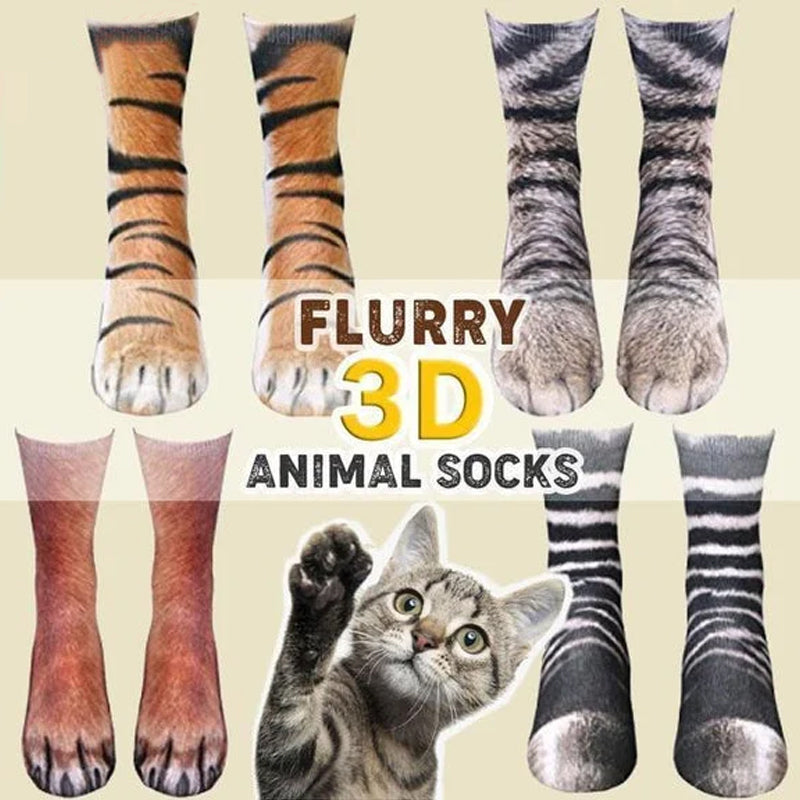 3D-Tierpfotensocken Zweitbild