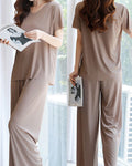 Zweiteiliges Pyjama-Set aus Eisseide