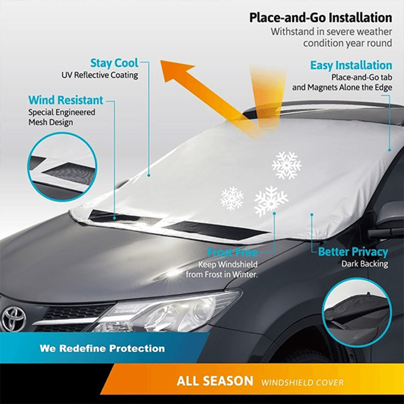 ☃️Weihnachtsangebot 50 % Rabatt🚗Magnetische Auto-Schneeschutzhülle Zweitbild