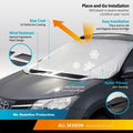 ☃️Weihnachtsangebot 50 % Rabatt🚗Magnetische Auto-Schneeschutzhülle