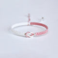Verbundenes handgefertigtes geflochtenes Armband