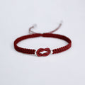 Verbundenes handgefertigtes geflochtenes Armband