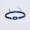 Verbundenes handgefertigtes geflochtenes Armband