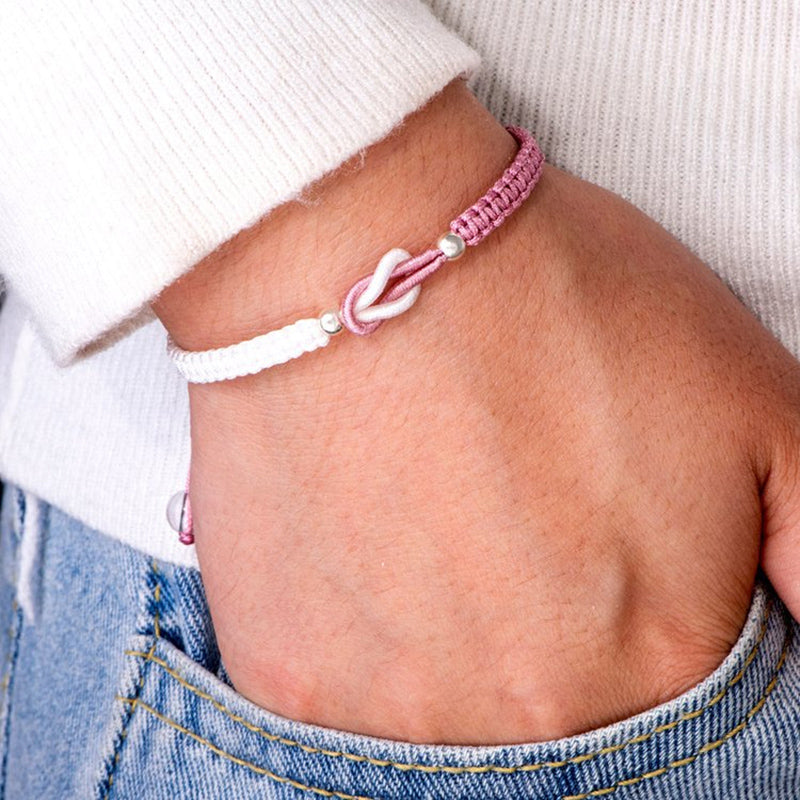 Verbundenes handgefertigtes geflochtenes Armband Zweitbild