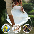 Klappbarer Wasserbeutel für den Außenbereich mit Wasserhahn