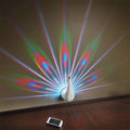Pfauen-LED-Projektor-Wandleuchten für Schlafzimmer