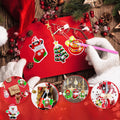 Weihnachts-Diamant-Malerei-Aufkleber-Set