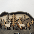 Kreative Waldtierdekoration