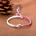 Verbundenes handgefertigtes geflochtenes Armband
