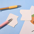 Morandi-Cartoon-Muster-Schüler-Allzweckmesserstift