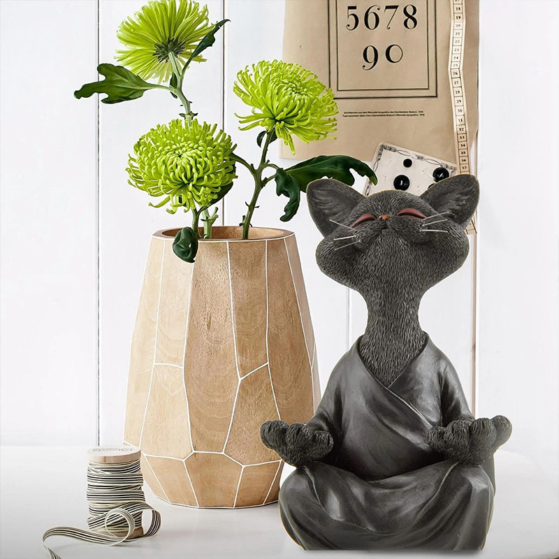 Buddha-Katze Zweitbild