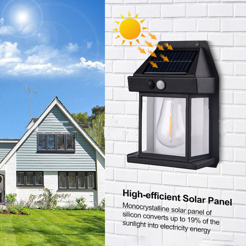Solar-Wolfram-Wandleuchte Zweitbild