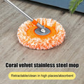 Um 360° drehbarer, verstellbarer Mopp