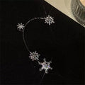 Diamant- und Zirkonia-Ohrringe ohne Löcher