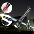 LED wiederaufladbare taktische Laser-Taschenlampe