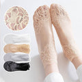 Damenmode-Spitzensocken (6 Paar)