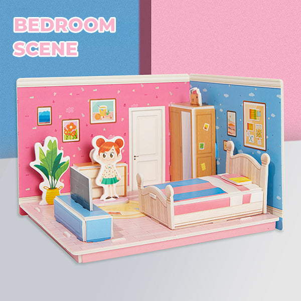 3D-STEREO-RAUM-PUZZLE