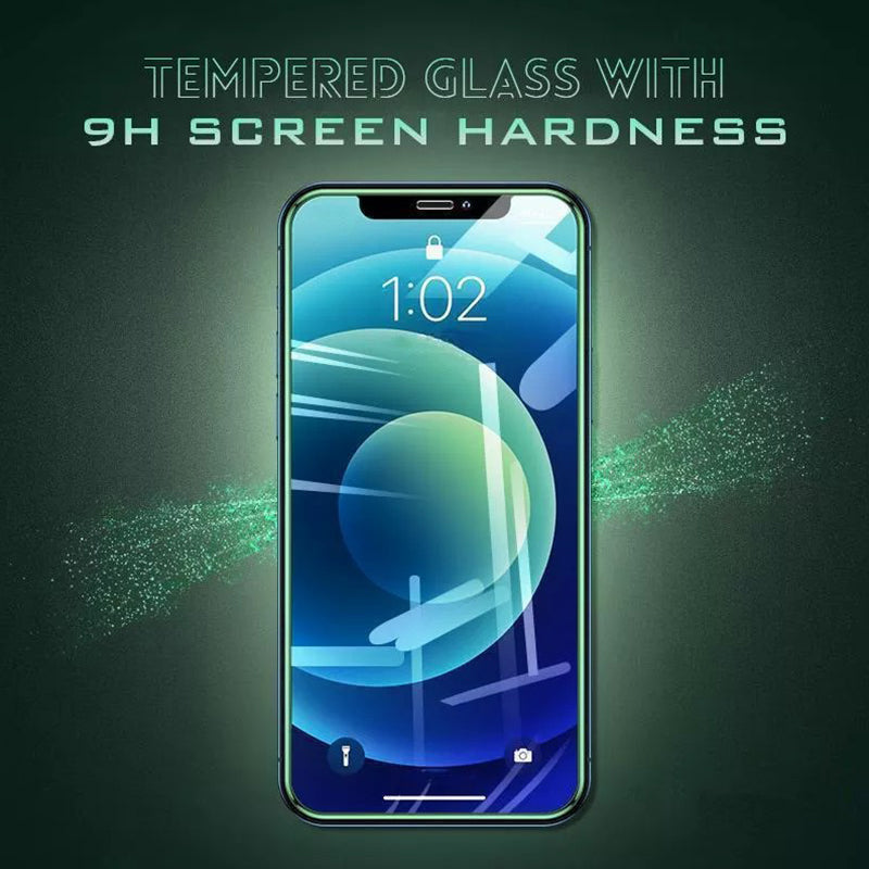 Leuchtend leuchtender Displayschutz aus gehärtetem Glas für das iPhone Zweitbild