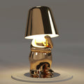 Thinker Little Golden Man Tischlampe