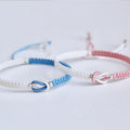 Verbundenes handgefertigtes geflochtenes Armband