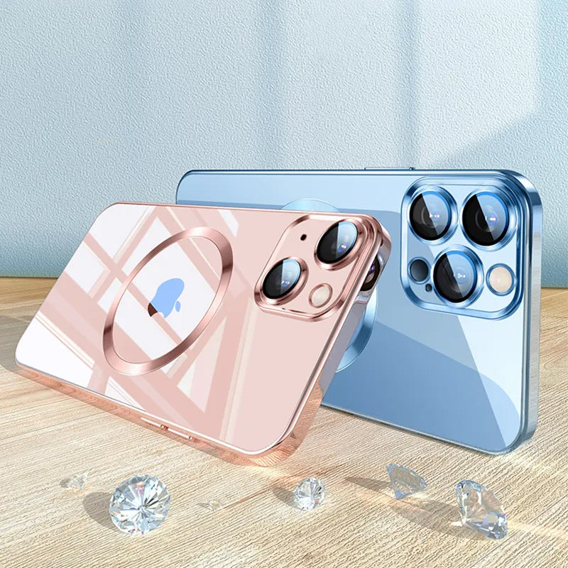 All-Inclusive-Objektivhülle mit galvanischer kabelloser magnetischer Aufladung für das iPhone Zweitbild