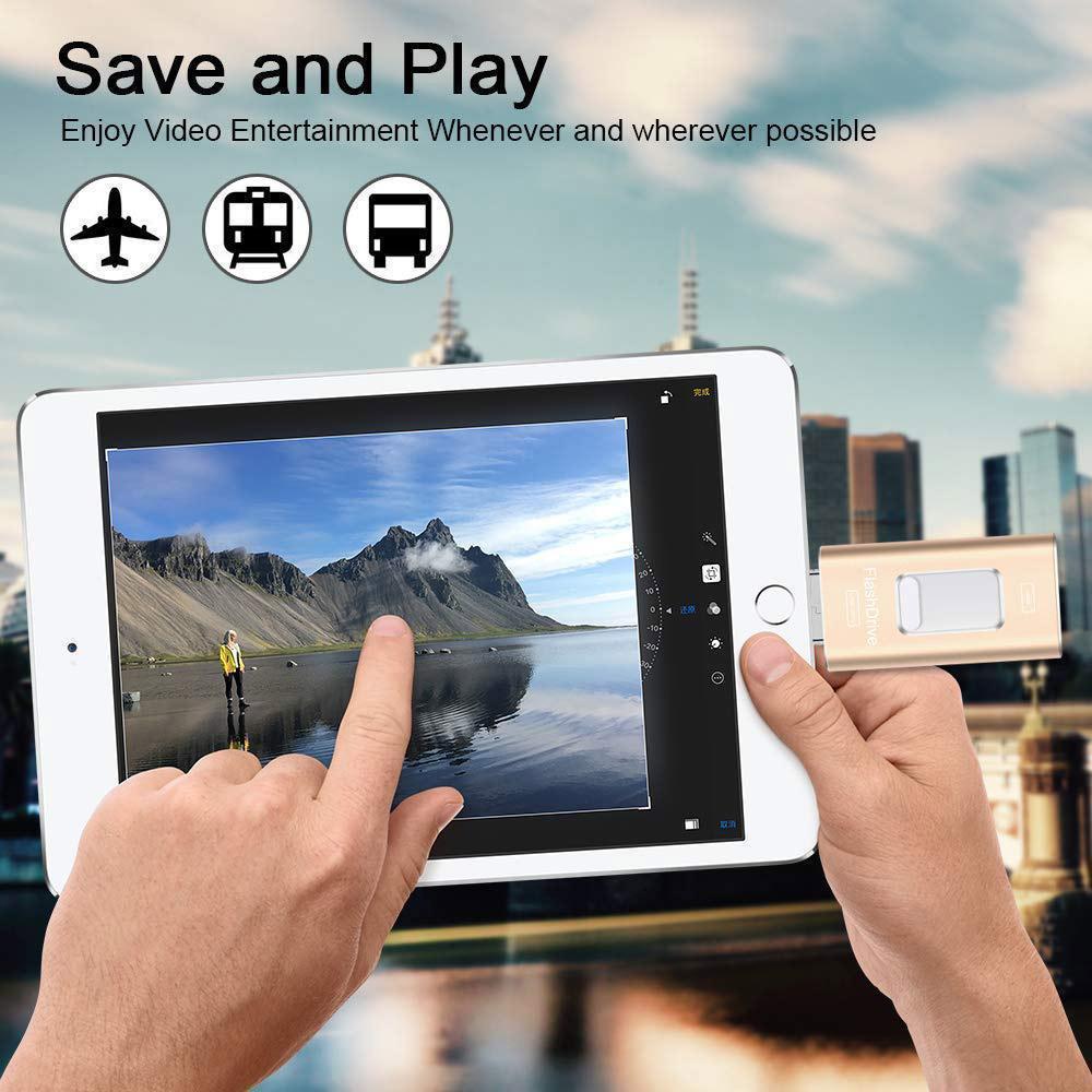 Tragbarer USB-Stick für iPhone, iPad und Android Hauptbild