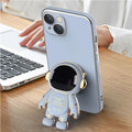 6D-Beschichtung Astronaut Hidden Stand Hülle Abdeckung für iPhone