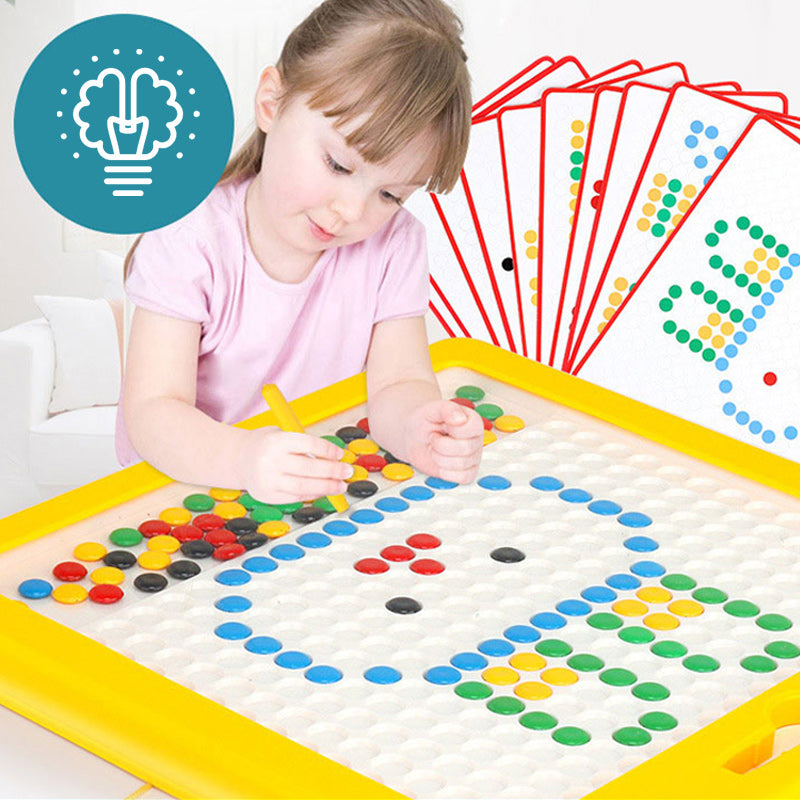 Großer magnetischer Zeichenblock für Kinder Zweitbild