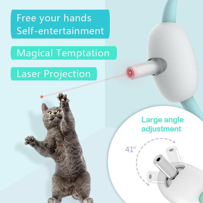 Tragbares automatisches Laser-Katzenspielzeug Zweitbild