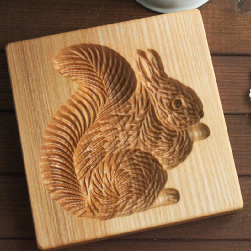 Ausstecher mit Holzmuster Zweitbild