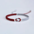 Verbundenes handgefertigtes geflochtenes Armband