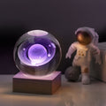 3D-Galaxie-Kristallkugel-Nachtlicht-Dekorlampe