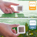 Hochdichtes Sonnenschutznetz für den Innenhof