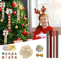 Weihnachtsbaumschmuck – personalisierte Buchstabenornamente zum Selbermachen