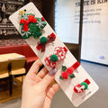 5-teiliges Weihnachts-Haarspangen-Set