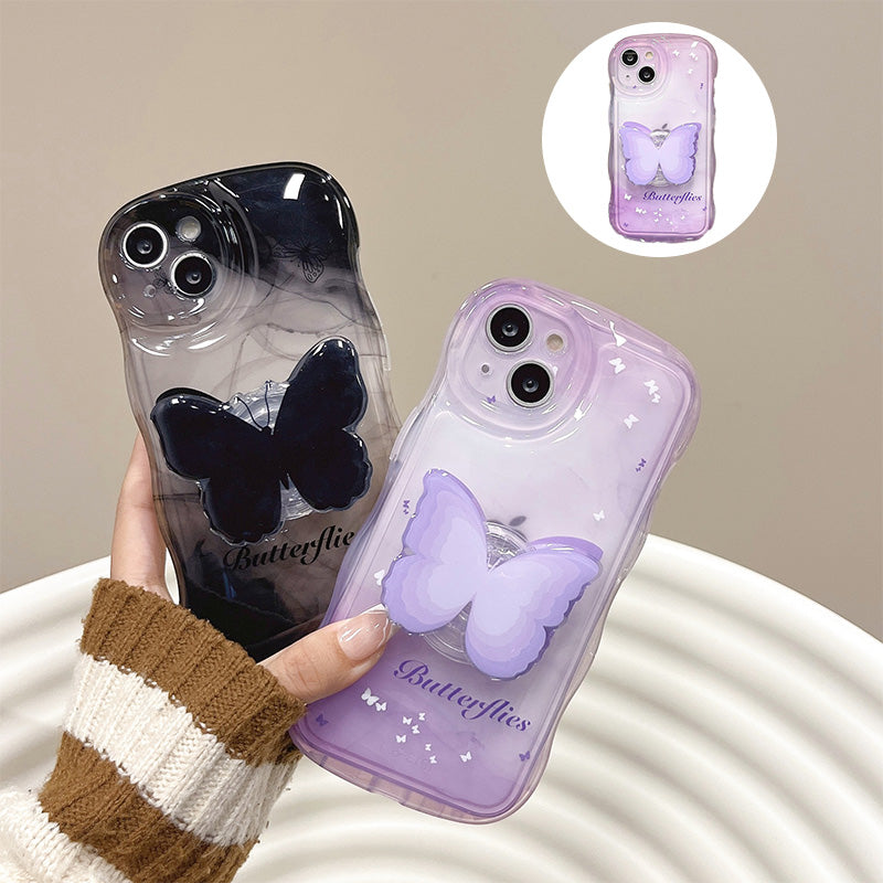 Stoßfeste Wave Edge Butterfly-Hülle für das iPhone