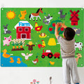 Flanell interessante Grafiken für Kinder