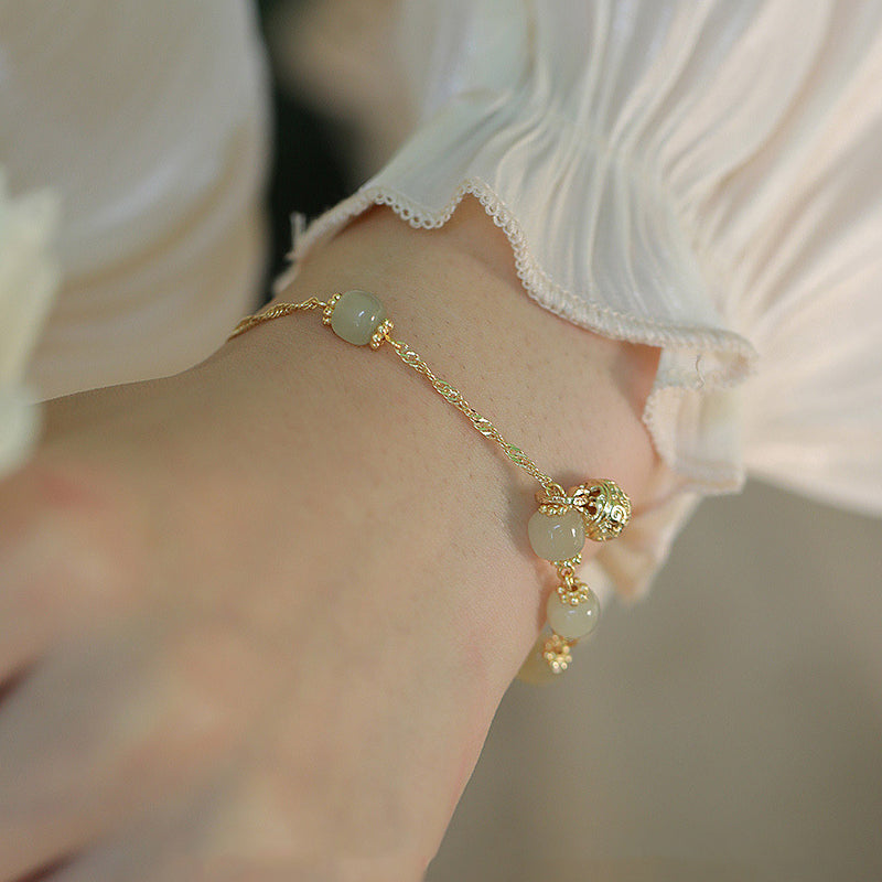 Elegantes Hetian-Jade-Armband Zweitbild