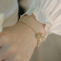 Elegantes Hetian-Jade-Armband