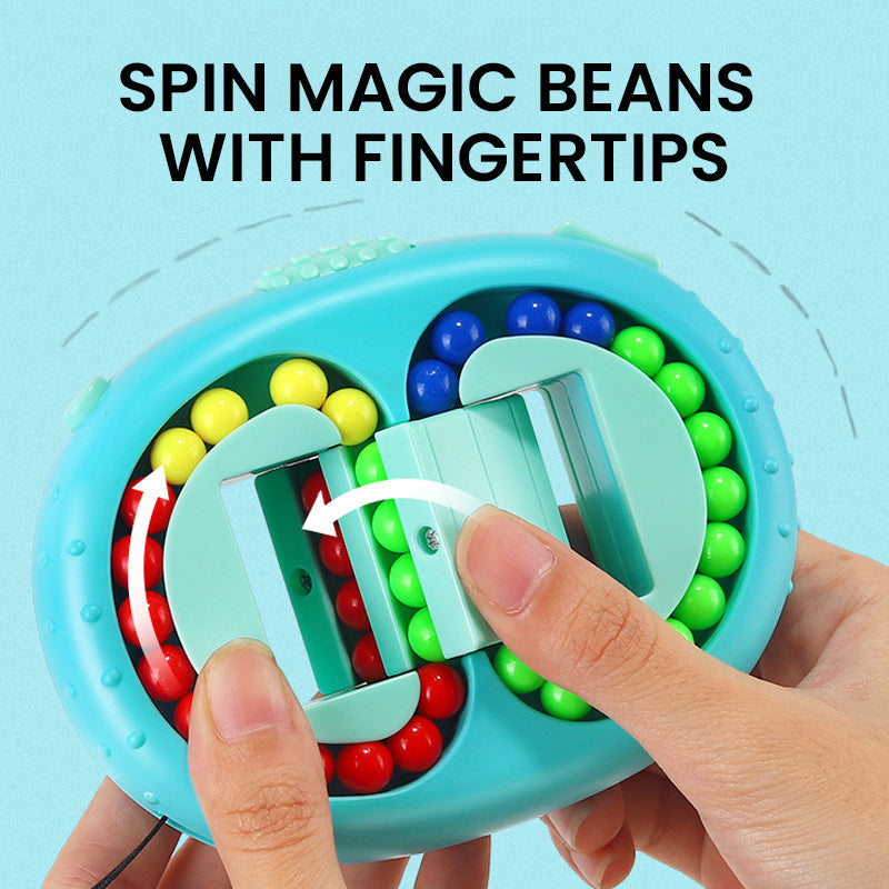 Magisch Bean Rubik's Würfel – Interaktives Lernen und fantasievolle Spielzeit für Jungen und Mädchen Zweitbild