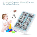 Puzzle-Ring aus Metall