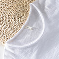 Rundhals-T-Shirt aus Bambusbaumwolle
