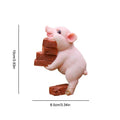 Niedliches Schweinchen-Ornament